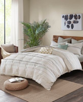 Nea Boho Stripe 3-Pc. Comforter Set, King/California King