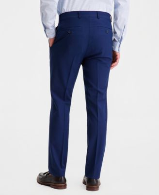 Men's Techni-Cole Suit Separate Slim-Fit Pants