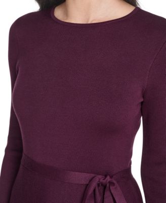 Women's Placement Print Fit and Flare Dress