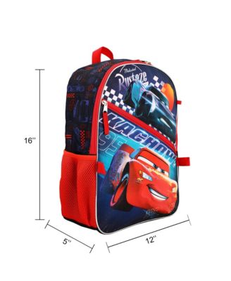 Pixar Cars Backpack Set 5-Piece