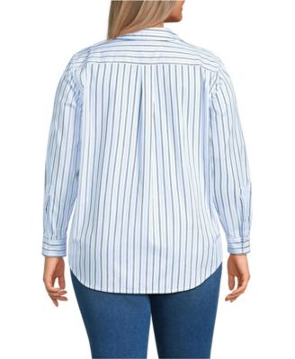 Women's Plus Size Cooling Button Front Shirt