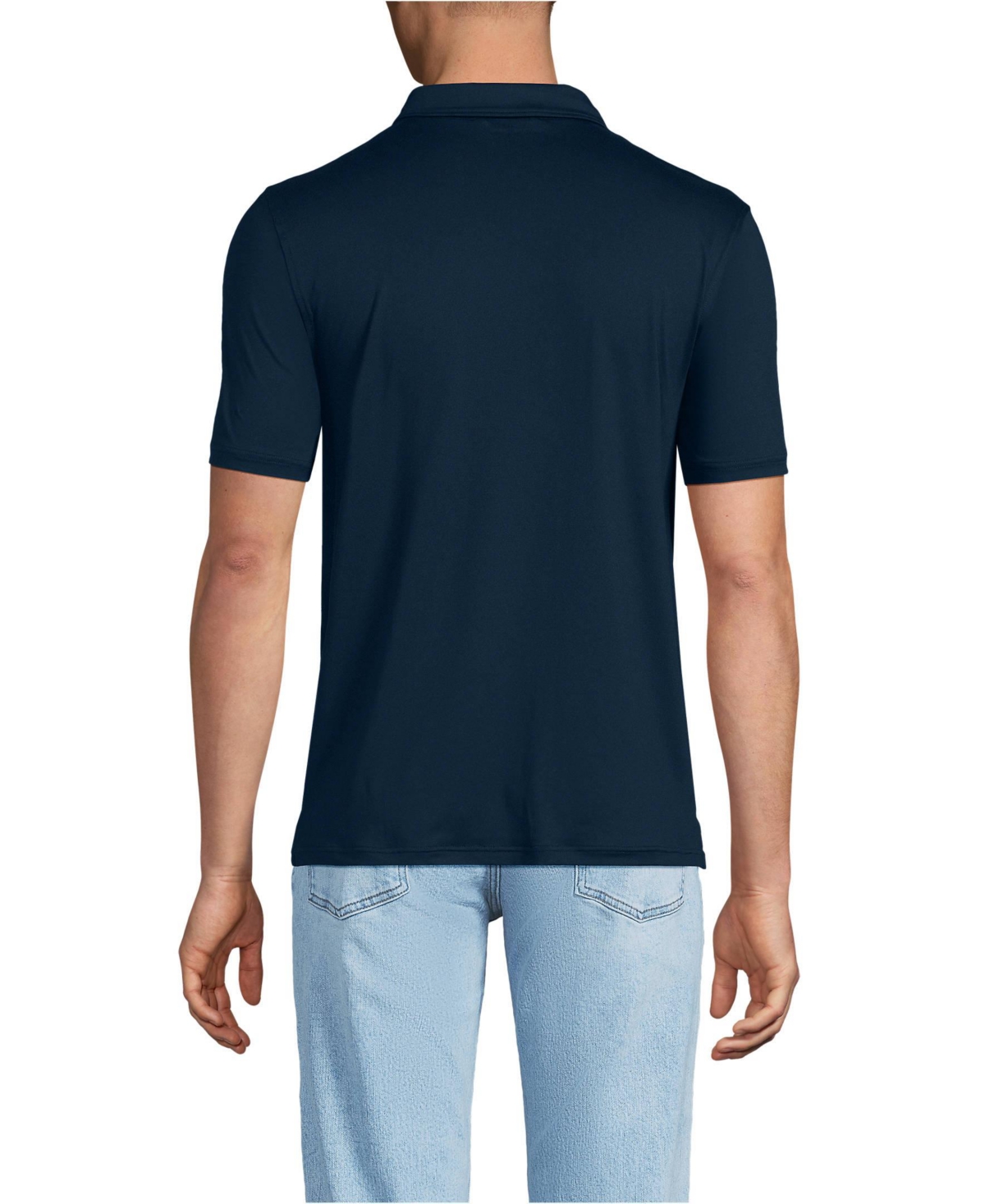 Lands' End Men's Short Sleeve Cooling Performance Polo