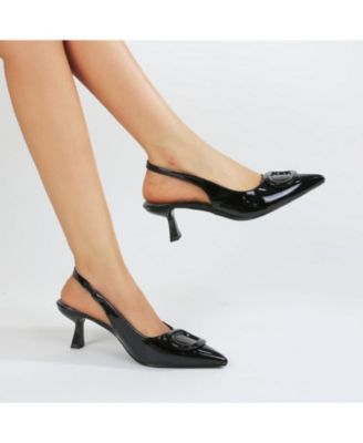 Promise Slingback Heels with KittenHeel