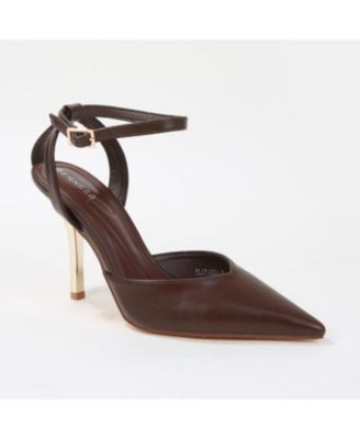Clarissa Pumps with Metallic Heel