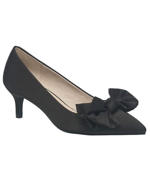Женские туфли French Connection Ladies Hayleybow Kitten Heel, цвет: Чёрный