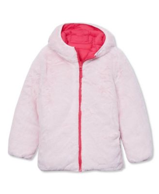 Girls FeatherFree Reversible Hooded Jacket