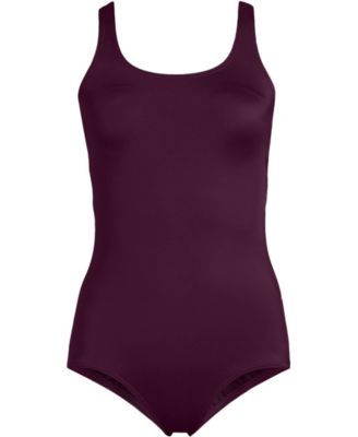 Women's DDD-Cup Tugless Low Leg One Piece Swimsuit