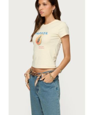 Womens Papaya T Shirt