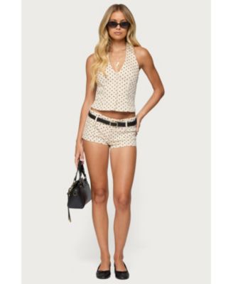 Women's Twyla Polka Dot Halter Top