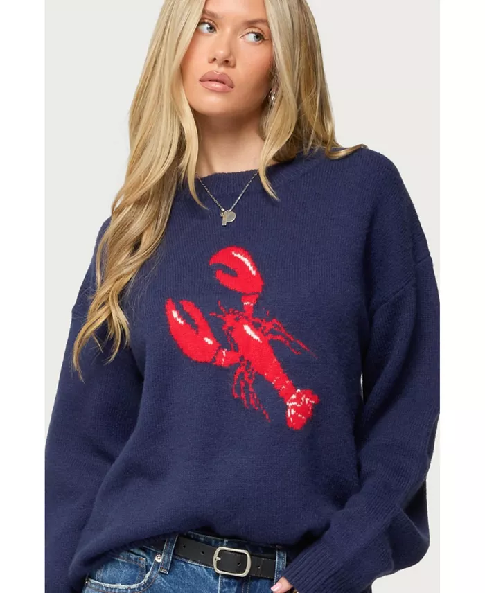 Women's Don'T Be Shellfish Knit Sweater