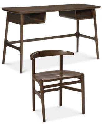 Furniture - Hirono Home Office , 2 Piece Set (Desk and Chair)