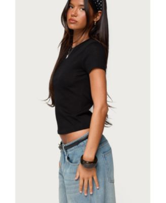 Women's Nikkey Semi Sheer T Shirt