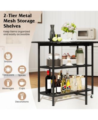 Round Outdoor Dining Table for 4 People 36 inch Acacia Wood Patio Table for Yard