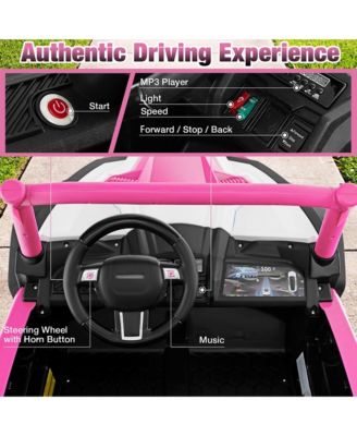 24V Kids Ride on UTV with 4 x 100W Powerful Engine Remote Control High/Low Speed