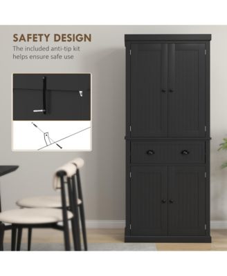 Multi-Functional Kitchen Storage Cabinet with Ample Space for Plates and Supplies