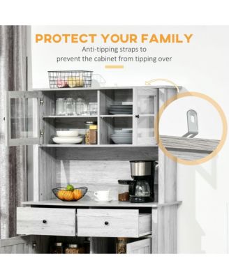 Modern Kitchen Storage Cabinet for Pantry Organization and Clutter-Free Space