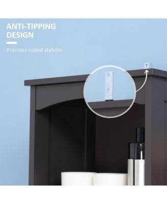 Compact Bathroom Storage Cabinet with Durable Build for Towels and Essentials