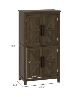 Durable Bathroom Floor Cabinet for Organizing Toiletries and Towels Efficiently