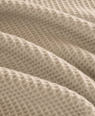 Waffle Weave Cotton Blanket, King