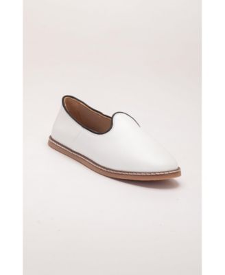 Dalya Leather Slip On Flats (Women)