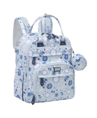 BabbleRoo Toddler Diaper Bag Backpack Stylish 26L Hands Free Bag with Changing Pad, Stroller Straps & Water-Resistant, Safari, Large - Cosmic