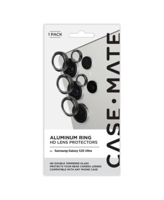 Aluminum Ring Camera Lens Glass Protector for Samsung Galaxy S25 Ultra