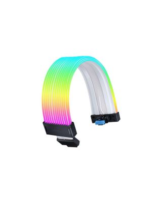 Strimer Wireless 12+4-Pin Addressable RGB GPU Power Extension Cable, 12 Light Guides