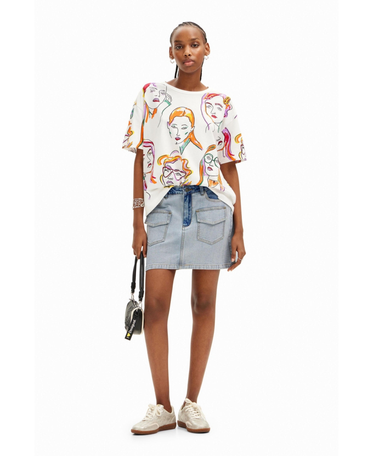 Desigual Women's Love basic T-shirt