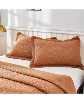 100% Cotton Oversized Bedspread Quilt Set - Queen