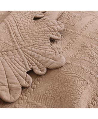 100% Cotton Oversized Bedspread Quilt Set TK - King