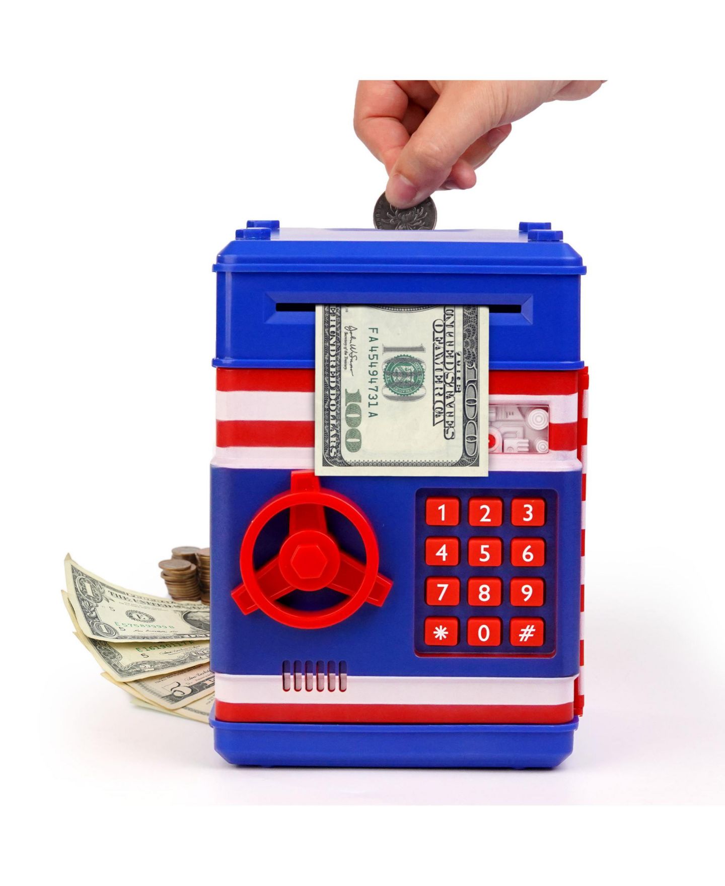 Детская игрушка USA Toyz All-American Electronic Money Bank, Ages 3+ — фото 2