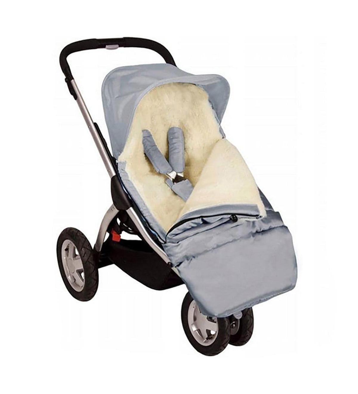 Cover Baby Baby Cover 0-3 Years Scandinavian Organic Wool Adjustable Footmuff in