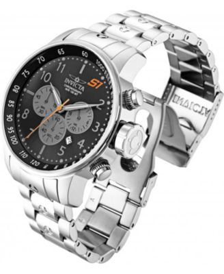 Men's 23084 S1 Rally  Quartz Chronograph Black Dial Watch