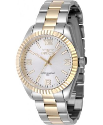 Women's 47469 Specialty Quartz 3 Hand Silver Dial Watch