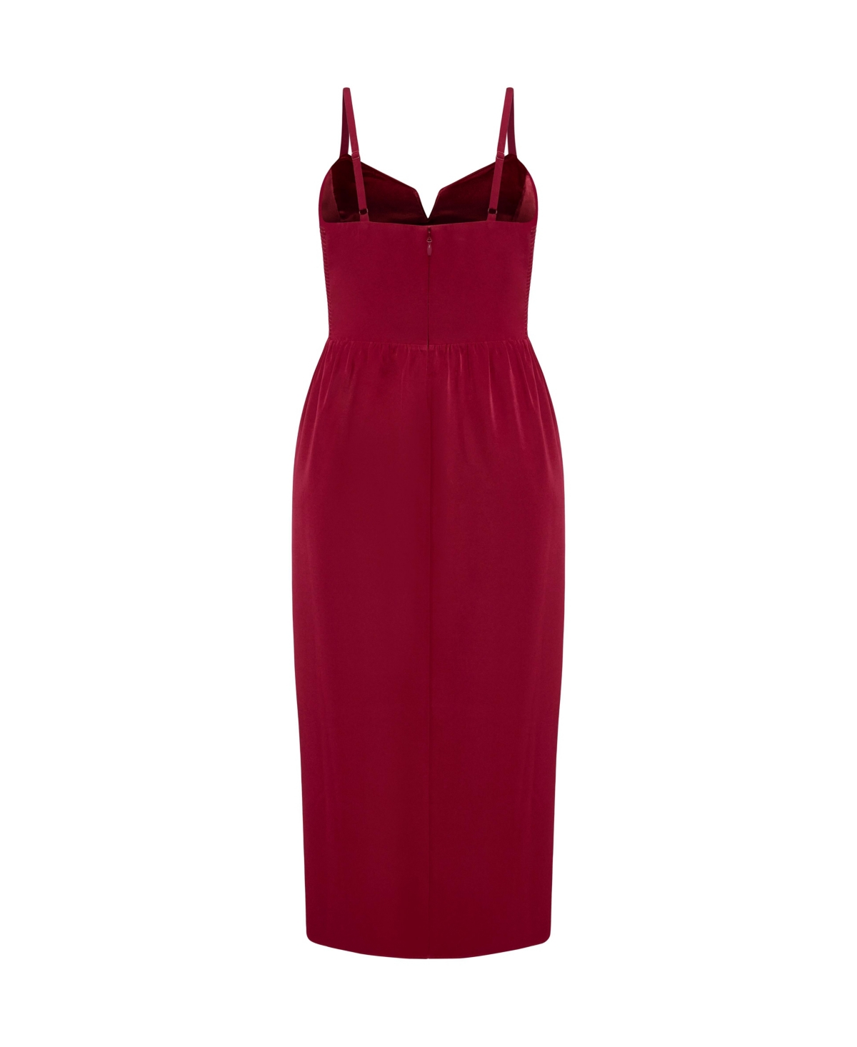 City Chic Women's Sassy V Dress