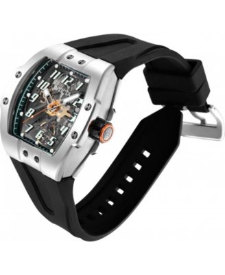 Men's 43511 JM Correa Automatic 3 Hand Green, Transparent Dial Watch