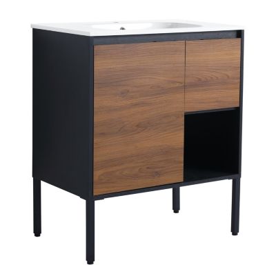 Streamdale Bathroom Vanity with Soft-Close Drawers and Gel Sink