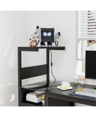 Multi-Functional Computer Desk with Power & Storage