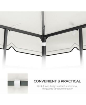 Streamdale 10x10 Gazebo Canopy Replacement - Beige (Frame Not Included)