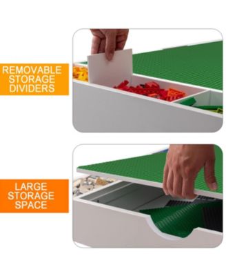 Streamdale 2-in-1 Play Table with Storage, LEGO Compatible