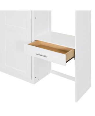 Murphy Bed with Desk & Storage