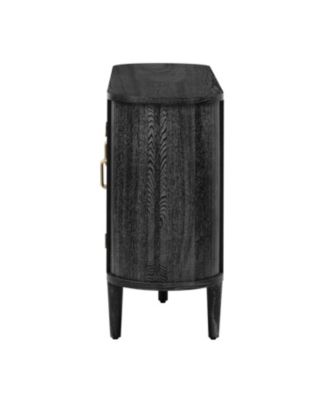 Farmhouse Sideboard Cabinet with Glass Doors