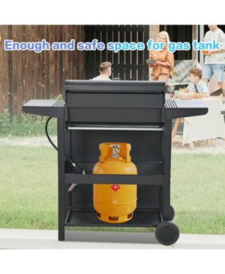 Propane 4-Burner BBQ Grill Stainless Steel 34 000 BTU