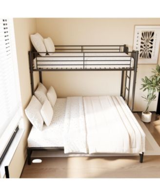 Twin size  Metal Pull-Out Bunk Bed Frame