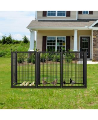 Dog Playpen 8 Panels 40" Heavy Duty