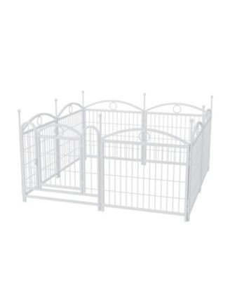 Dog Playpen 24" 8 Panel Metal Pet Fence