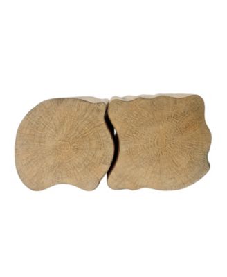 Irregular End Table - Split Design, Indoor/Outdoor