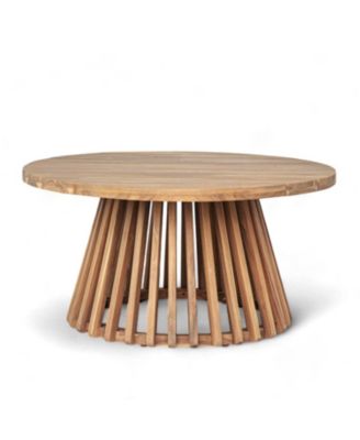 Acacia Wood Patio Coffee Table