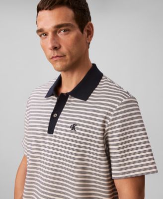 Men's Ottoman Stripe Polo Shirt