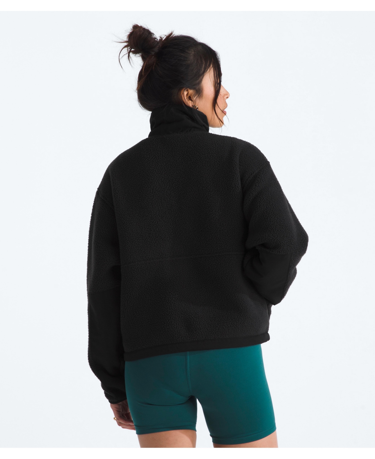 The North Face Women's Yumiori Off-peak Half-zip Jacket In Black